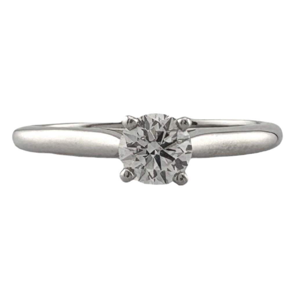 CARTIER Silver Diamond Ring - Picture 3 of 10